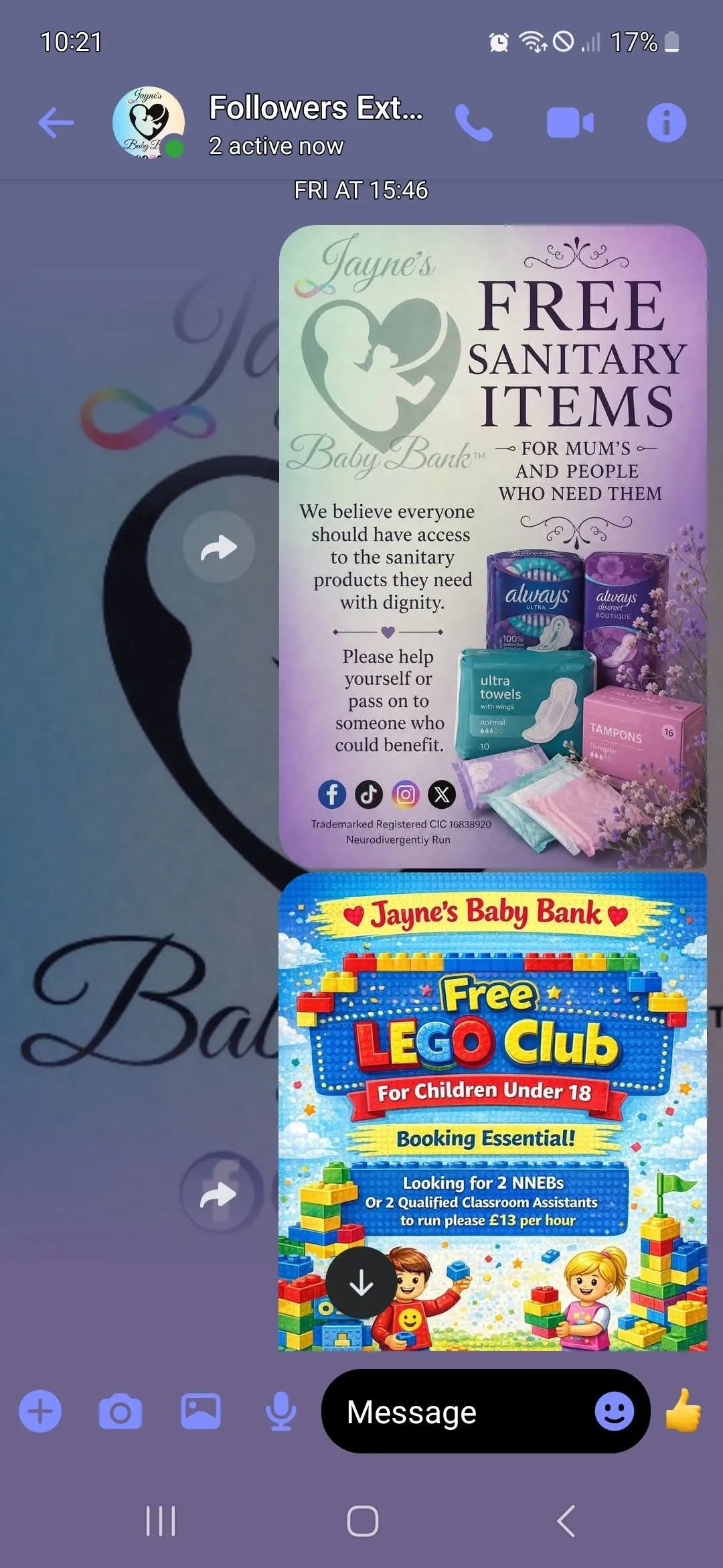 Photo from Jaynesbabybank Registered - cic, 3 Oct 2026: Don't forget to join our message group with exclusive deals and offers from us and from companies that send us offers and free gifts. We won