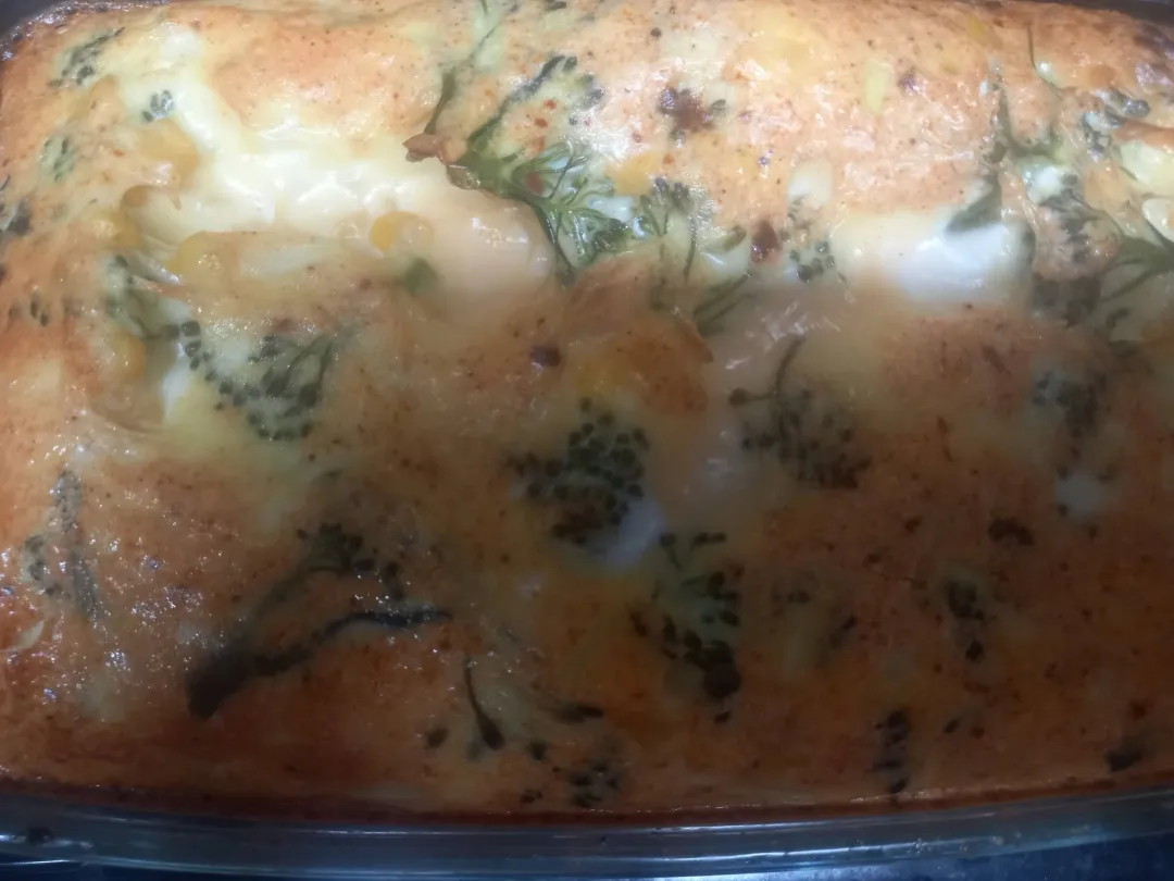 Photo from Jaynesbabybank Registered - cic, 30 Jun 2026: Crustless quiche Eggs as many as you like this dish was deep so I used 10 , splash of milk and throw whatever else you have in it . I boiled