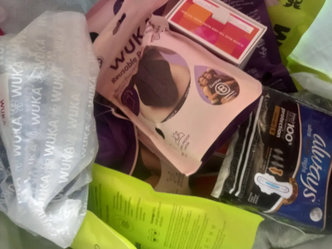 Photo from Jaynesbabybank Registered - cic: We have had some more period products delivered by the councils guys .