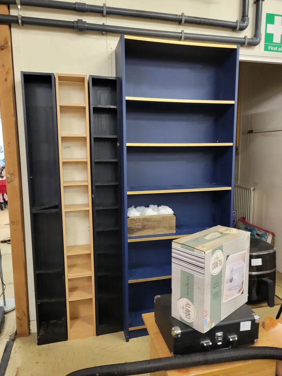 Photo from Jaynesbabybank Registered - cic, 23 Oct 2026: Lovely shelf and cd racks donated today from a family in Oakdale. Thank you ♻️👍🫶🏴󠁧󠁢󠁷󠁬󠁳󠁿🍼❤️ Not for sale sorry guys.