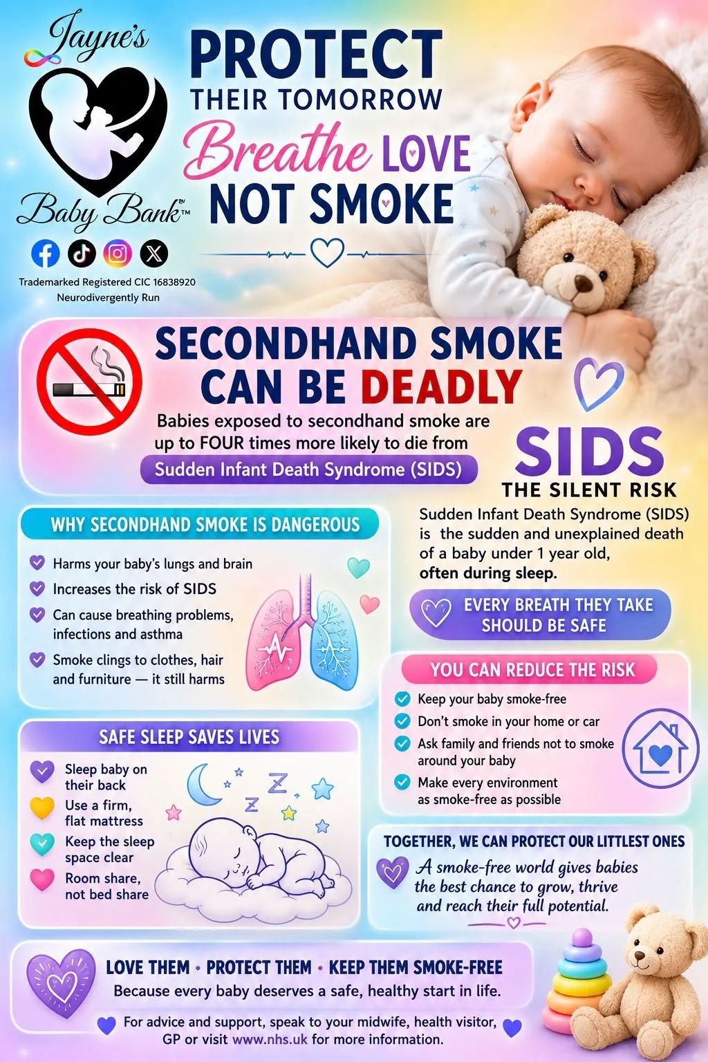 Photo from Jaynesbabybank Registered - cic: This is why baby banks should be run by QUALIFIED people and not just anyone. Smoking 🚬 kills ! Second hand cigarette smoke can kill babies!