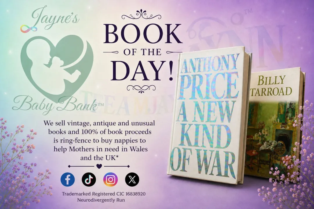 Photo from Jaynesbabybank Registered - cic: 1987 vintage copy. Our books start at £3.50 each but we are on 50% off £1.75 please. 100% of the proceeds of the books go towards nappies to