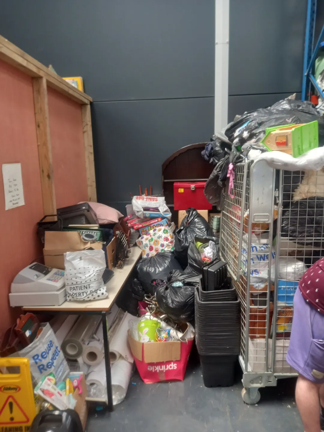 Photo from Jaynesbabybank Registered - cic: This corner of Donation Centre sorted 👍