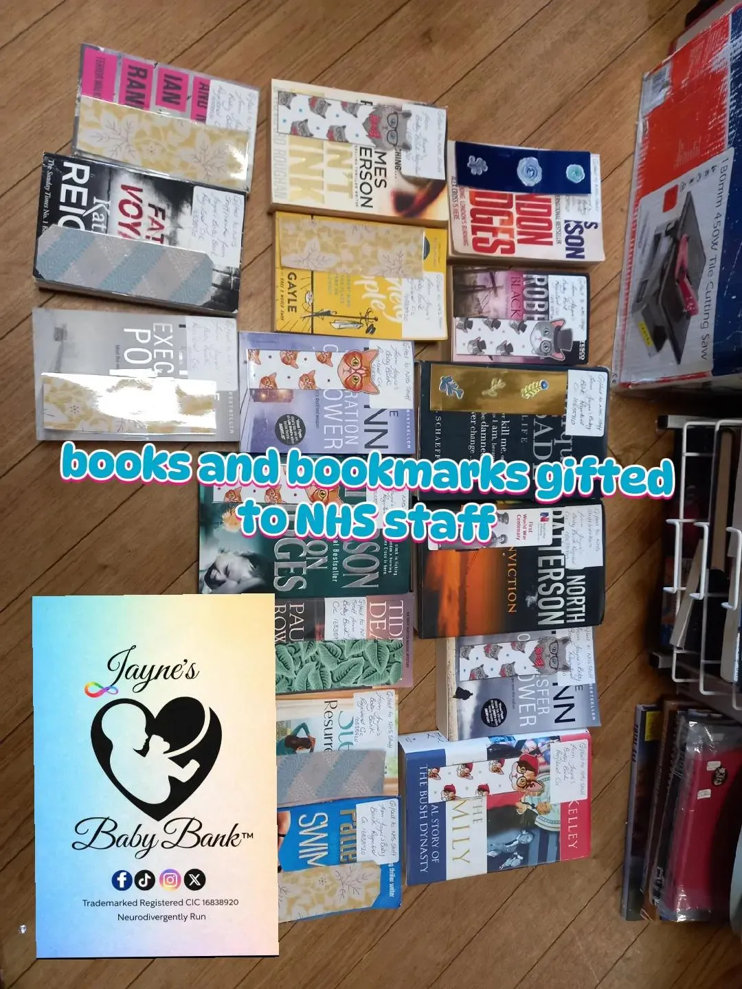 Photo from communityshopone, 23 Apr 2026: @Jayne's Baby Bank & Food Bank @Jayne's Baby Bank ™️ #gifting #NHS #thankyou #forgottonheros #jaynesbabybank