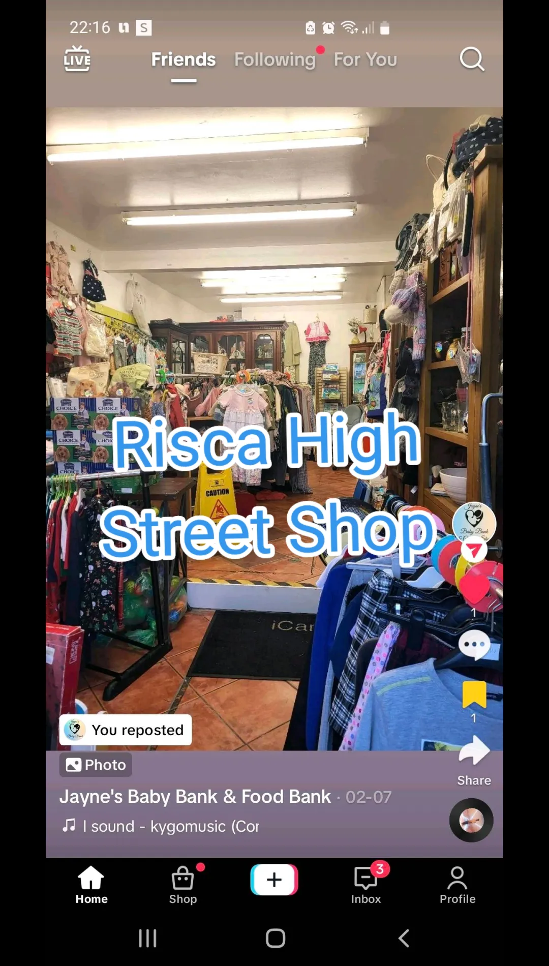 Photo from jaynesbabybank, 31 Mar 2024: Shops located:- Blackwood Pontllanfraith Pontypool Brynmawr Risca