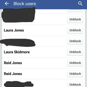 Image from Carrie Anne, 5 Sep 2016: Sad when you have to block under fives because their mother psychologically unbalanced.