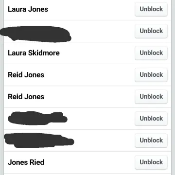 Photo from Carrie Anne, 5 Sep 2016: Sad when you have to block under fives because their mother psychologically unbalanced.