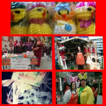 Image from Carrie Anne, 10 Jul 2015: Has been helping to fund raise for Velindre for several years. We are short of wool and ribbon, bows and buttons to personalise the chicks. 