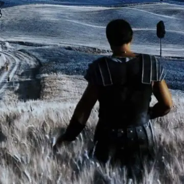 Image from Carrie Anne, 9 Apr 2016: "Win the crowd, Gladiator."