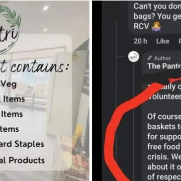Image from David Jones: This is what you get in the Pantri RISCA Code word HARVEY for the basket for free if you have a genuine reason or they will also do the bask