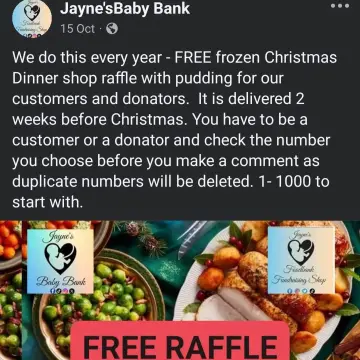 Photo from Jayne's Baby Bank (older photos), 11 Nov 2024
