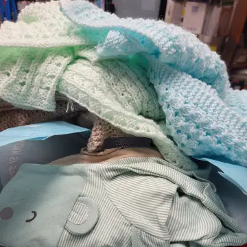 Image from Jayne's Baby Bank (Main Historical Profile), 16 Jan 2024: 0-12 month bundles going out for FREE today with nappies ans extra blankets