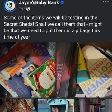Image from Jayne's Baby Bank (main page), 7 Dec 2025