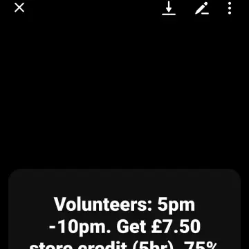Photo from Jayne's Baby Bank (main page), 23 Mar 2025: Volunteers we need you! Allowance rates Paid in stock and it won't affect benefits/hmrc/tax credits as it is a gesture of good will from mys