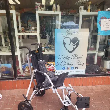 Image from Jayne's Baby Bank (main page), 30 Jul 2024: All available today at the donation centre all half price to followers. Card and contactless only - we can not hold or deliver 50% off the p