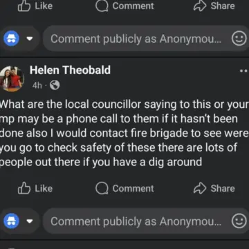 Image from Jayne's Baby Bank (Main Historical Profile), 14 Feb 2026: I will address this comment on the the malicious group. All councillors have been warned not to bother us or interfere with our CIC as not o