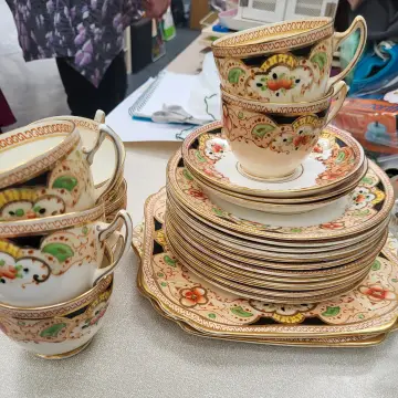 Image from Jayne's Baby Bank (Main Historical Profile), 9 May 2024: Gladstone set £25 please Donation centre More saucers than in photo