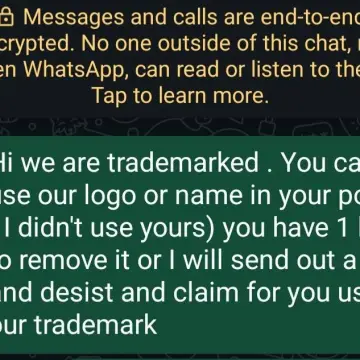 Photo from Jayne's Baby Bank (main page), 22 Mar 2025: Another "registered charity" - I will take you down if you if you try and slate me for telling the truth. 2nd one this week. We are trademar