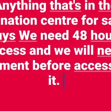 Image from Jayne's Baby Bank (main page), 9 Oct 2025: This is because it takes up an hour of our time to get the items down off the racking. 48 hours notice so we can plan ahead. We usually only