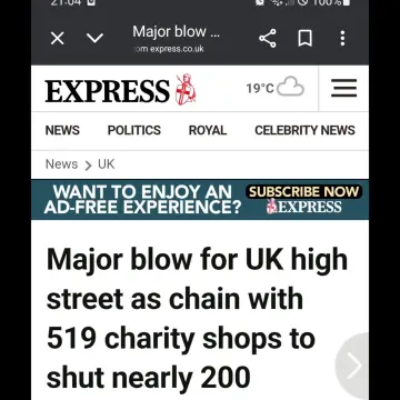 Image from Jayne's Baby Bank (main page), 2 Oct 2025: What did I tell you! You are backing the wrong horses! Charity shops will not get the funding to run their charity shops in the future. I am