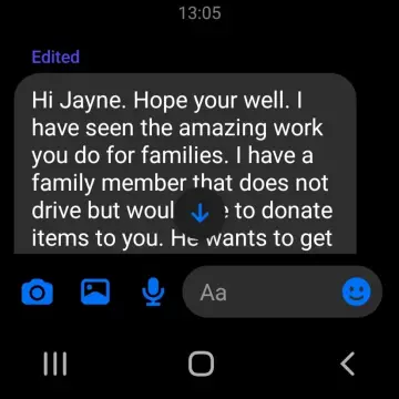 Photo from Jayne's Baby Bank (main page), 8 Dec 2024: Just had another review from a family. We are a team! I can not do what I do on the scale I do it with out my volunteers! Well done team for