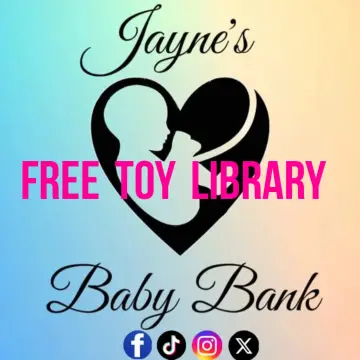 Image from Jayne's Baby Bank (main page), 6 Oct 2024: We are off to Swansea to pick up the shelves! Coming soon....