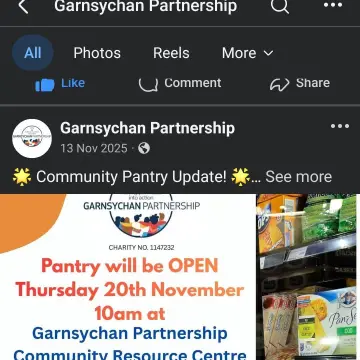 Image from Jayne's Baby Bank (Main Historical Profile), 6 Feb 2026: Notice to changes in policy. So going forward we will charge £5 a pantry bag so that we are exactly the same as all the other charities /CIC