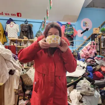 Photo from Jayne's Baby Bank (main page), 29 Jan 2025: Busy Busy Busy - today requires an extra large mug!