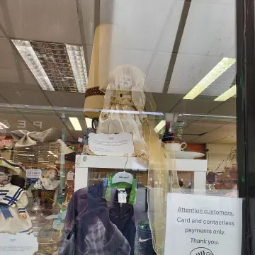 Image from Jayne's Baby Bank (main page), 30 Sep 2024: Blackwood shop is haunted by creepy dolls! £10 each please fundraising is ringfenced for a baby food foodbank shop These are not toys We acc