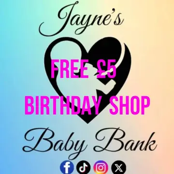 Photo from Jayne's Baby Bank (main page), 15 Mar 2025: We don't mess about at the Baby Bank! When we do well, you do well! 50% off prices. Spend £10 get £5 worth of stock for FREE Spend £20 get £