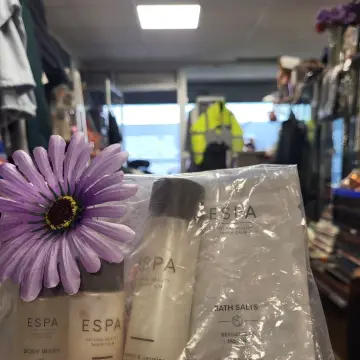 Image from Jayne's Baby Bank (main page), 7 Aug 2025: Your ESPA give away is ready for collection Natasha Montague