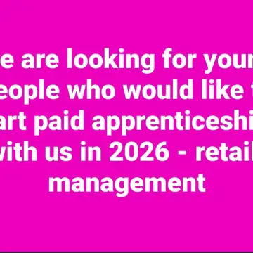 Image from Jayne's Baby Bank (Main Historical Profile), 3 Jan 2026: You will be working stock and organising and tidying shops and merchandising. Not cuddling babies - learning how to run a shop, manage a sho