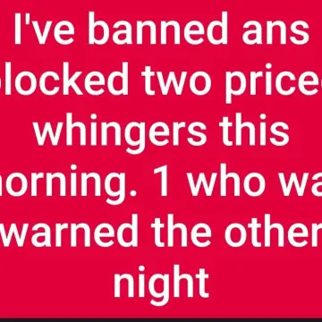 Image from Jayne's Baby Bank (Main Historical Profile), 31 May 2024: Both banned for negative rude comments and trying to prevent fundraising to help vulnerable families