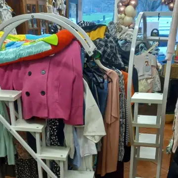 Image from Jayne's Baby Bank (Main Historical Profile), 14 Feb 2024: Dan's built the heart shaped shelves for Risca Roo !