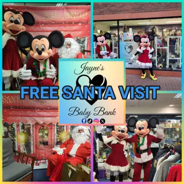 Image from Jayne's Baby Bank (main page), 17 Sep 2024: Jayne'sBaby Bank FREE Santa event for customers and donators. This year we want to have two events in Blackwood shop and Pontypool shop (cha