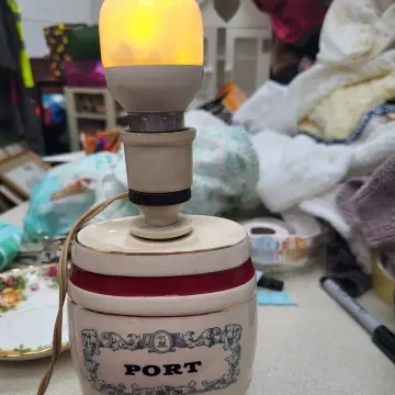 Image from Jayne's Baby Bank (Main Historical Profile), 8 May 2024: Vintage port lamp one off design. £20 Please ❤️♻️🍼🌎