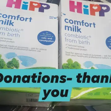 Image from Jayne's Baby Bank (Main Historical Profile), 2 Jan 2026: Another busy day - Dan's building some more racking tomorrow - hoping to get the next 4 bays up and running. We can take donations but leave