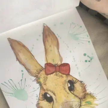 Photo from Jayne's Baby Bank (main page), 15 Apr 2025: We have another volunteer who is one of our Mothers who firstly used the shops, drawing some fundraising items for the launch of our pet caf