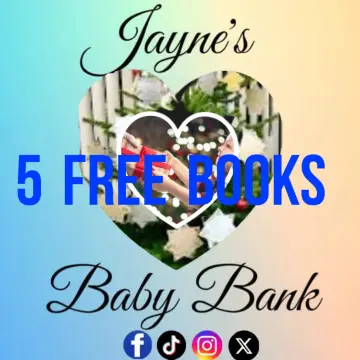 Image from Jayne's Baby Bank (main page), 12 Sep 2024: Mums can choose up to 5 FREE children's books from Blackwood and Pontypool shop ready to add to their children's Christmas presents for Chri