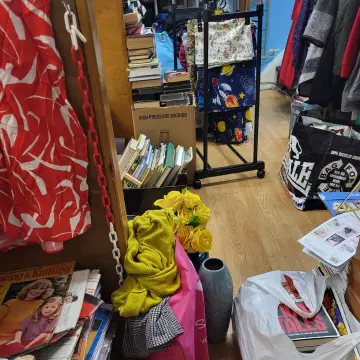 Image from Jayne's Baby Bank (main page), 23 Sep 2024: Donations this morning 🌄 thank you