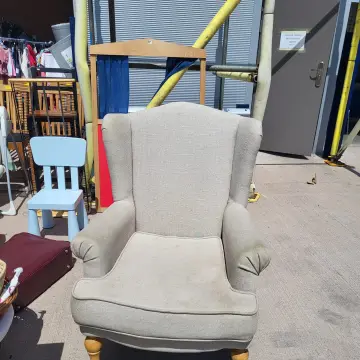 Image from Jayne's Baby Bank (Main Historical Profile), 19 Jun 2024: Upcycle items just donated for fundraising Chair £30 please Table not sure if we are going to keep it to display items 🤔🤔🤔