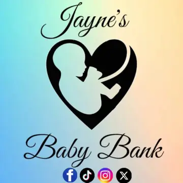 Image from Jayne's Baby Bank (main page), 23 Sep 2024: Can I remind people: We DO NOT TAKE CASH. WE ARE CARD AND CONTACTLESS ONLY. PAYMENT IS VIA CARD MACHINE AND NOT PAYPAL. NO VOLUNTEER IS TO T