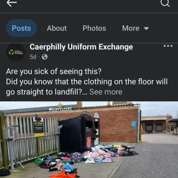 Photo from Jayne's Baby Bank (main page), 26 Nov 2024: We urgently need drop off points in Caerphilly. Any other charity cash for clothes these items. We don't. We use them. We have used your don