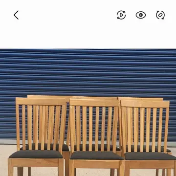 Image from Jayne's Baby Bank (main page), 7 Oct 2025: 6 oak chairs £60 please. We need 24 hours notice to get them out of storage