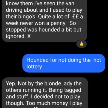 Image from Jayne's Baby Bank (Main Historical Profile), 31 Oct 2025: Another revelation. You don't have to shop with us and we definitely won't force you. We don't even do a lottery and most of our raffles are