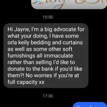 Image from Jayne's Baby Bank (main page), 20 Jul 2025: Another lovely review - well done to the team. I can't do what I do on the scale I do it without our dedicated team of volunteers 👏👏♻️🍼