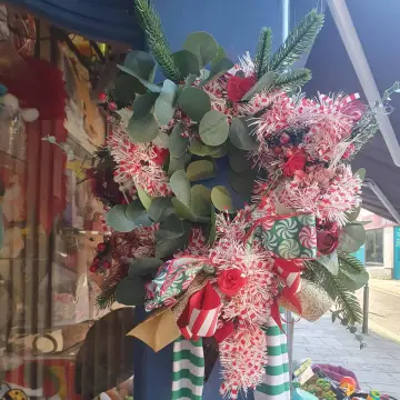 Image from Jayne's Baby Bank (Main Historical Profile), 25 Nov 2025: Thank you to our Lisa from Women's Worth coming soon to Pontypool- she has made this beautiful wreath for me and I am going to gift it to my