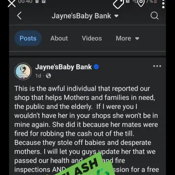 Photo from Jayne's Baby Bank (main page), 11 Jun 2025: It's these pair that's reported us to the fire department again for me "allegedly sleeping in the shop!" . How dare you insult my work ethic