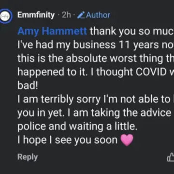 Image from Jayne's Baby Bank (Main Historical Profile), 6 Feb 2026: I feel I should be allowed to respond. I didn't even know Emma existed until she set up a group with her brother posting malicious communica