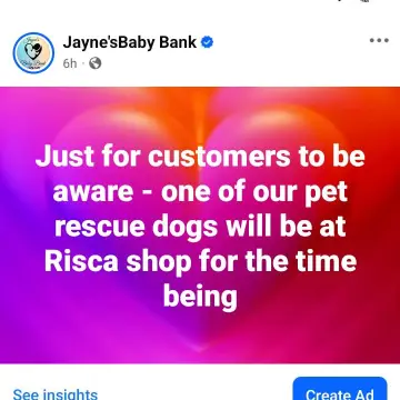 Image from Jayne's Baby Bank (Main Historical Profile), 9 Mar 2026: Guys try and exercise a bit of common sense we have enough going on with hate comments. Where in that post does it say I'm locking a dog in 